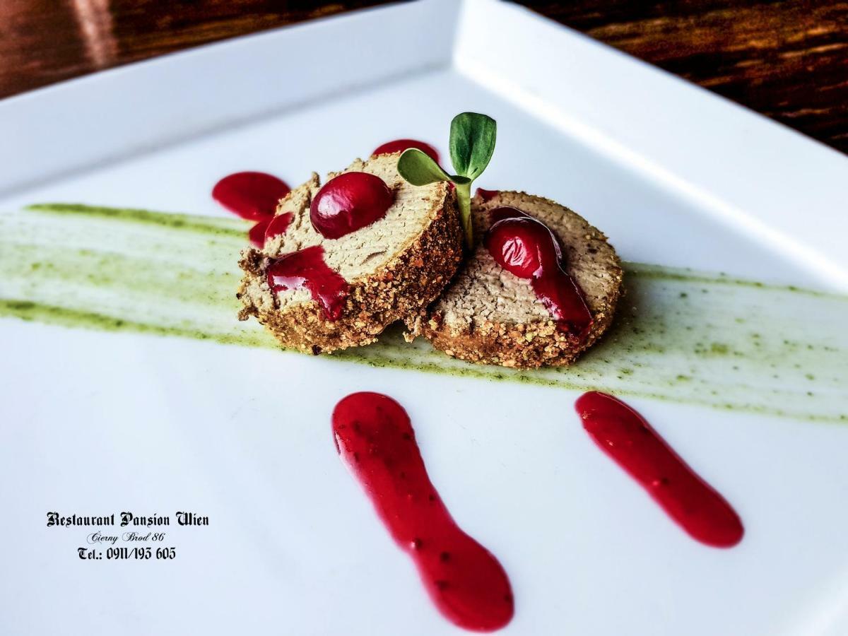 Restaurant Pansion Wien Cierny Brod エクステリア 写真